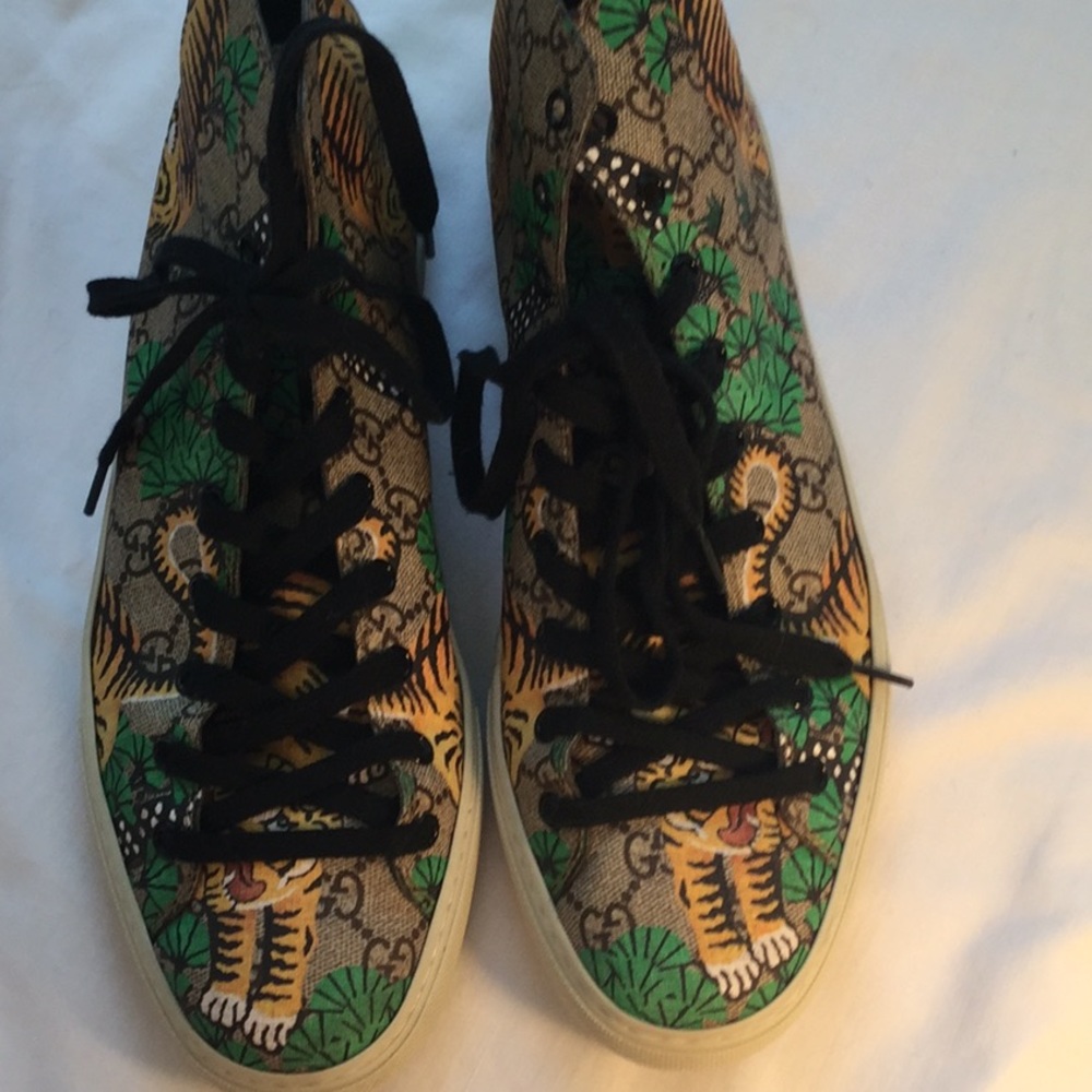 Gucci Bengal Major Tiger High Top